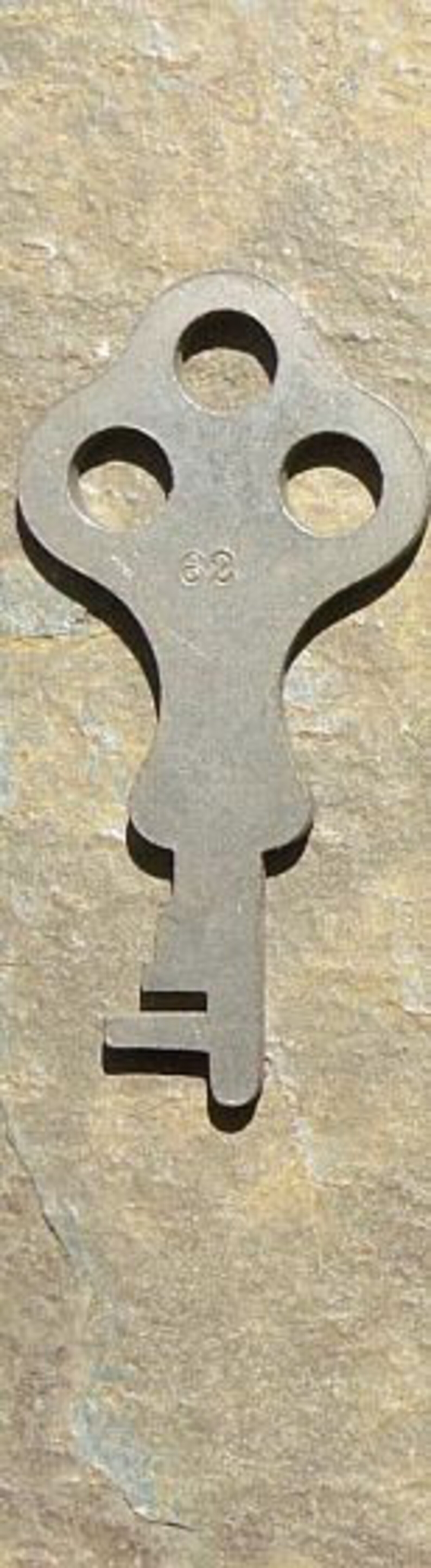 Antique Flat Steel Trunk Key H & A Lock Company Flat Steel Etsy