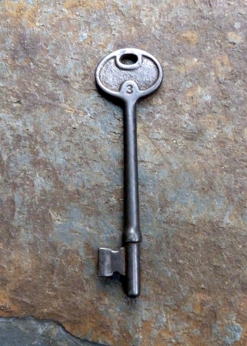 Antique Cast Iron Corbin Lock Company Mortise Lock Key Etsy