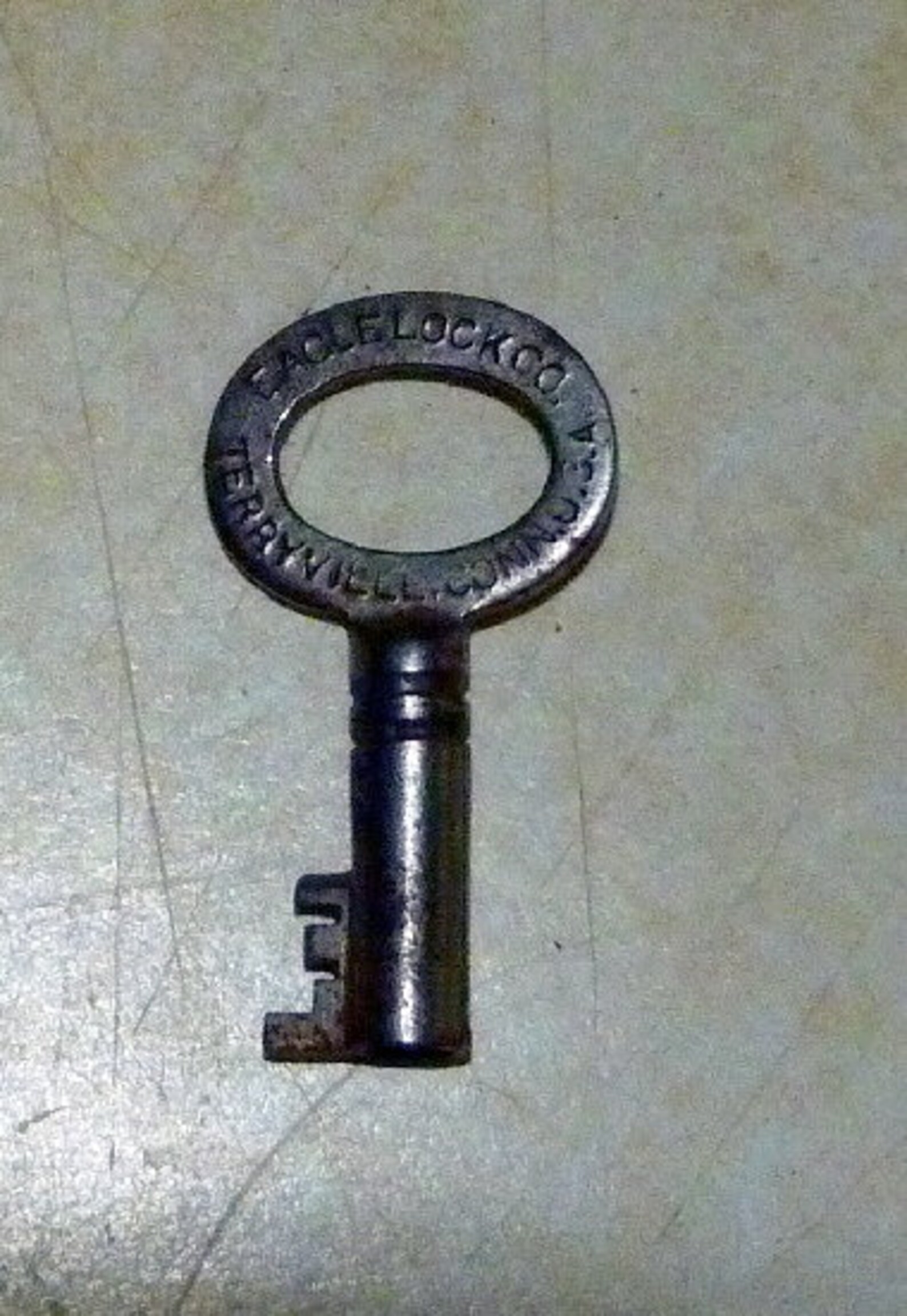 Antique Trunk Key Eagle Lock Company No. 13 Etsy