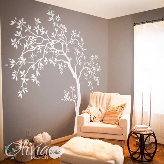 Sticker arbre pour décoration murale - Stickers muraux nature pas cher