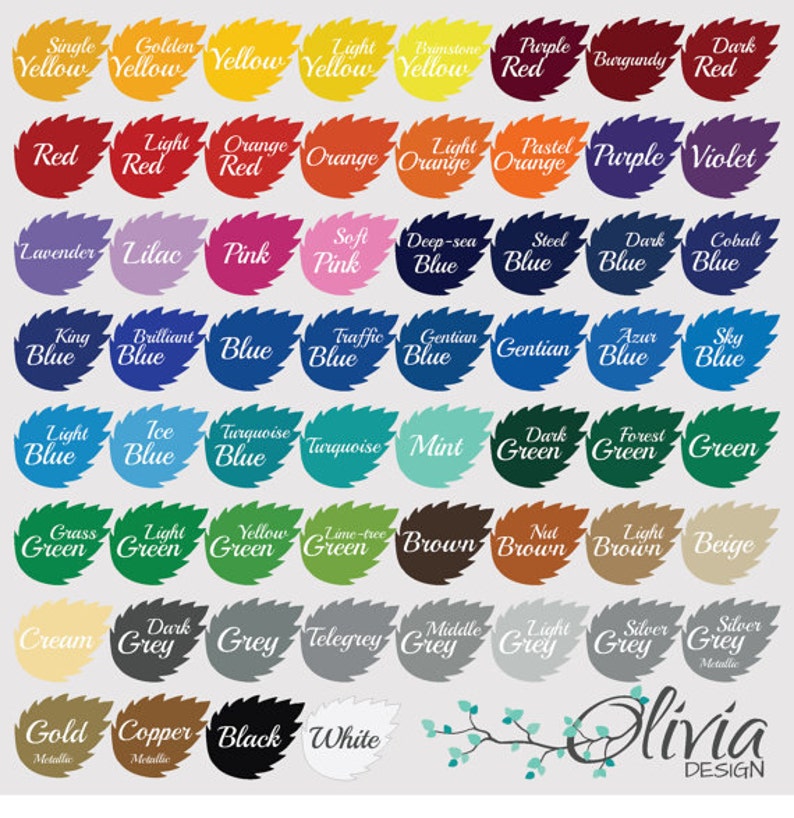 Personalized Nursery Tree Decal Baby Custom Name Wall Decor Etsy