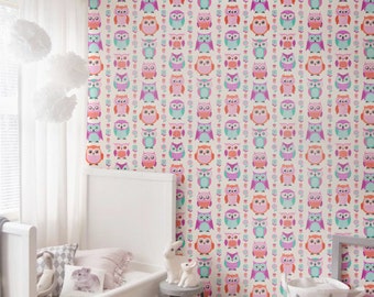 PEEL and STICK removable vinyl Nursery wallpaper  - self-adhesive wallpaper - OLB_047