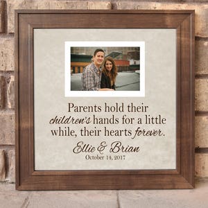 Father of the Groom Gift, Father of the Bride Gift, Father of the Bride, Father of the Groom, Dad Picture Frame, Father Daughter Gift, 15x15