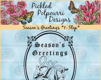 Season's Greetings *1-Step* Digital Stamp Download