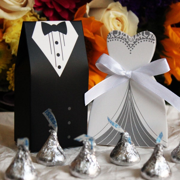 Dress Favor Box Etsy