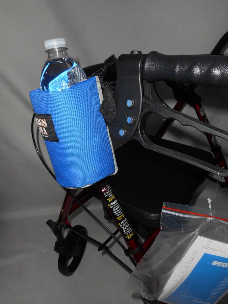 Beverage Holder for Rollator Walker Fully Insulated Holds Etsy