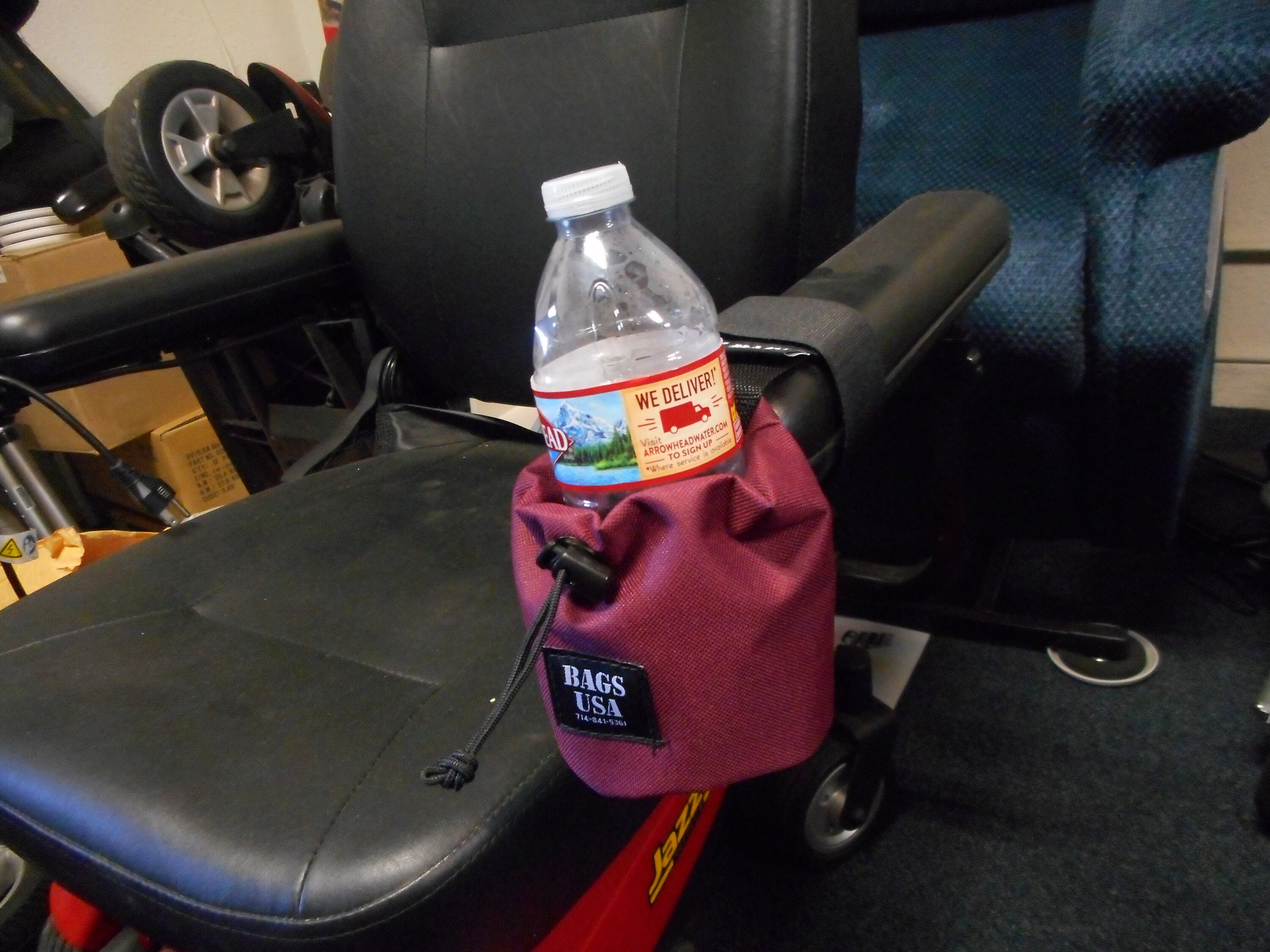 Cup Holder Front Mount for Electric Wheelchair or Mobility Etsy