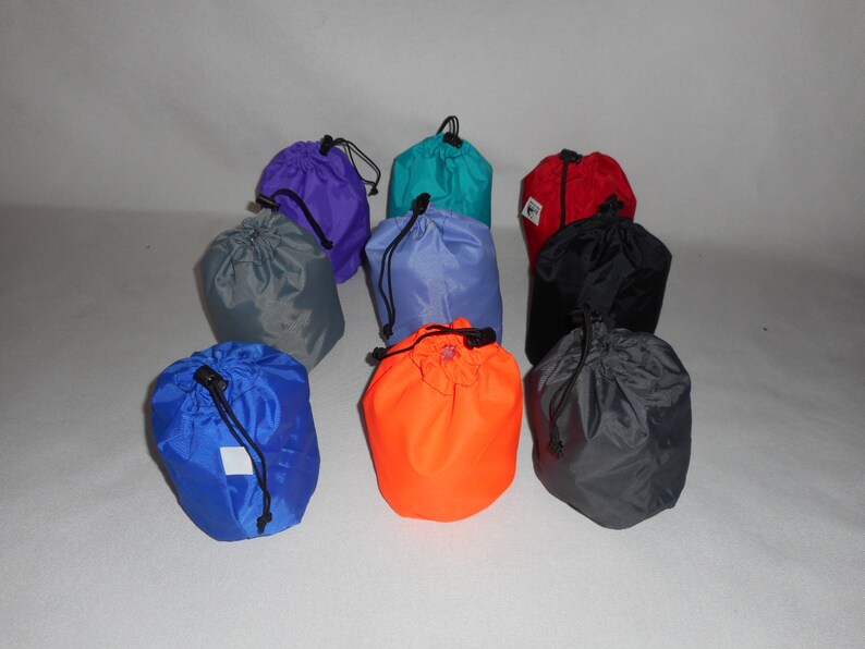 Tiny Stuff Sacks Drawstring Nylon Bag Perfect for Camping Etsy