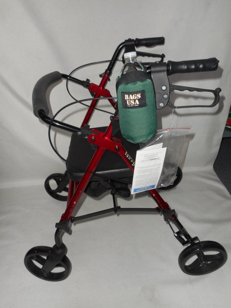 Beverage Holder for Rollator Walker Fully Insulated Holds Etsy