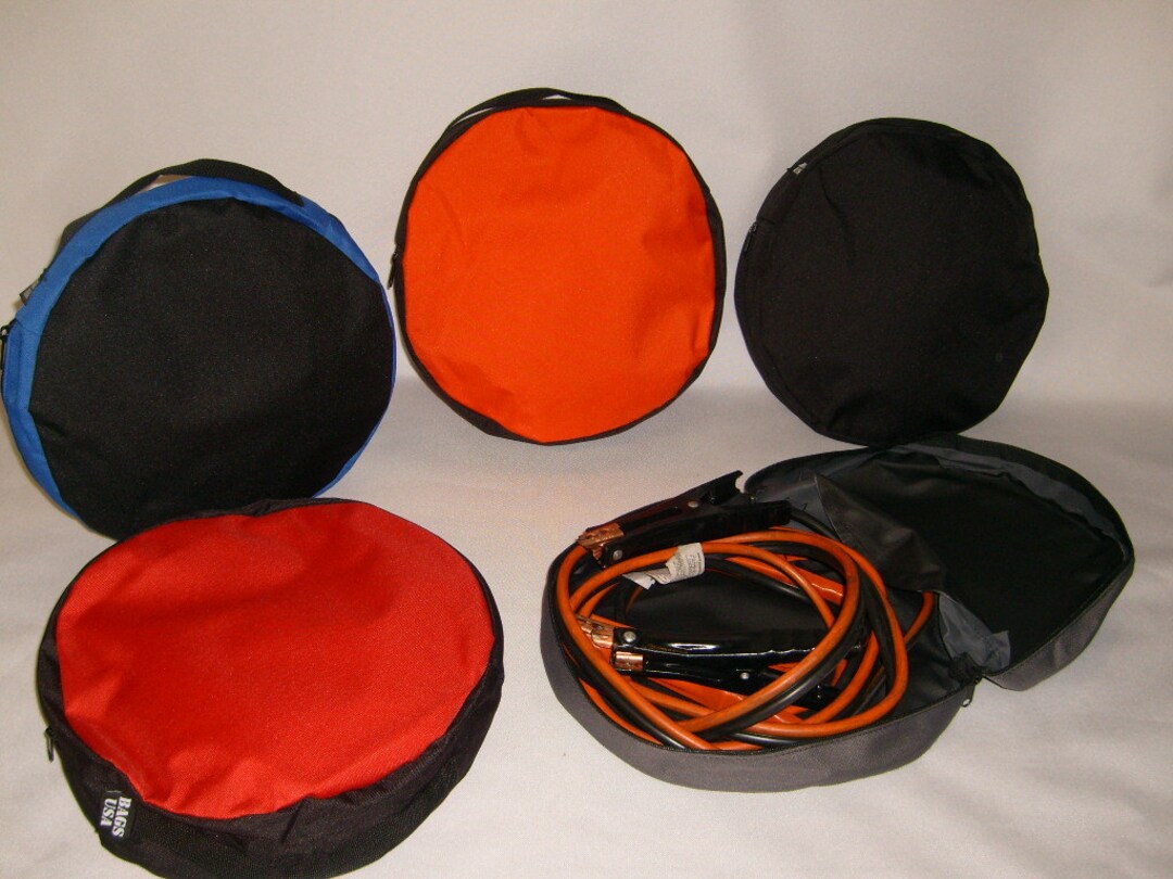Jumper Cable Bag, Jumper Cable Cord Extension Bag, Assorted Colors Made