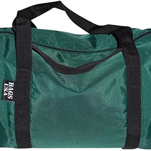 Bolsa deportiva de gimnasio ideal para playa, trabajo. Contiene toalla, teléfono celular, botella de agua, llaves y billetera. Fabricada en EE. UU.