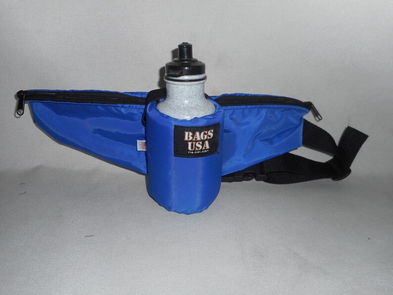 Fanny Pack With Water Bottle Holderone 22oz Bottleside Etsy
