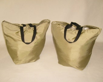 Reusable Grocery Bag, Washable, Water Resistant Durable, Made in USA.