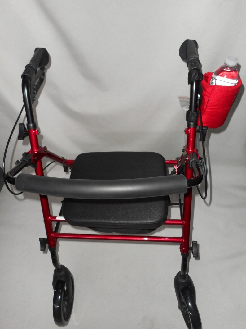 Beverage Holder for Rollator Walker Fully Insulated Holds Etsy