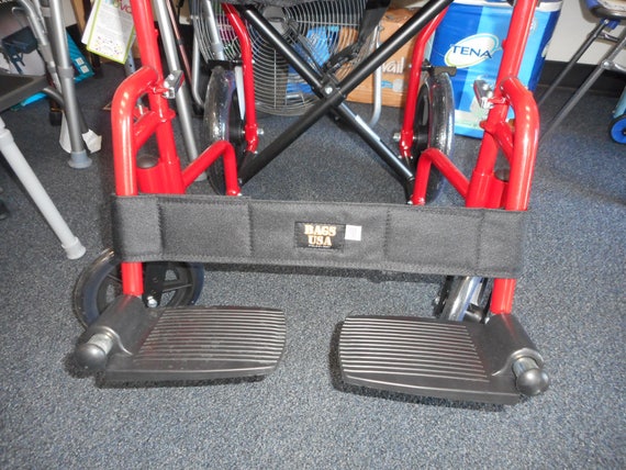 Wheelchair Transporter Leg Strap,footrest Strap. Padded, New
