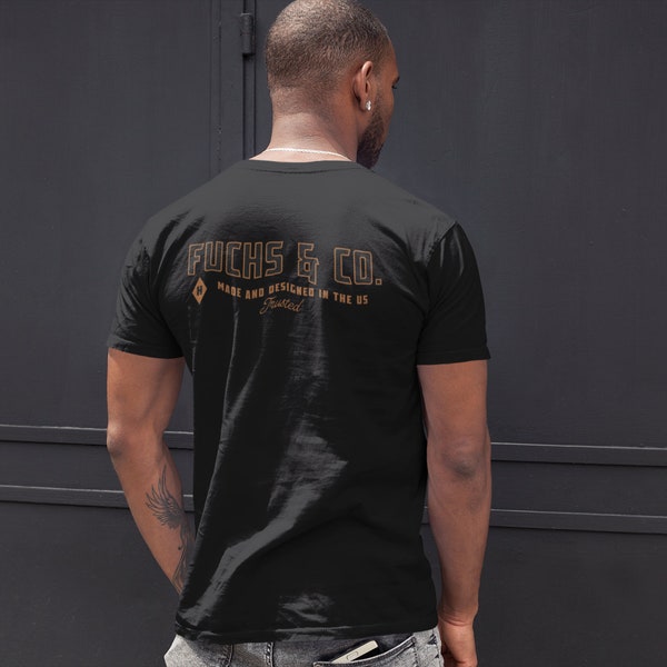 Fuchs and Co, fuchs & co shirt, streetwear, outlaw font, outlaw shirt, fuchs and company shirt, fuchs, streetwear shirt, streetwear men