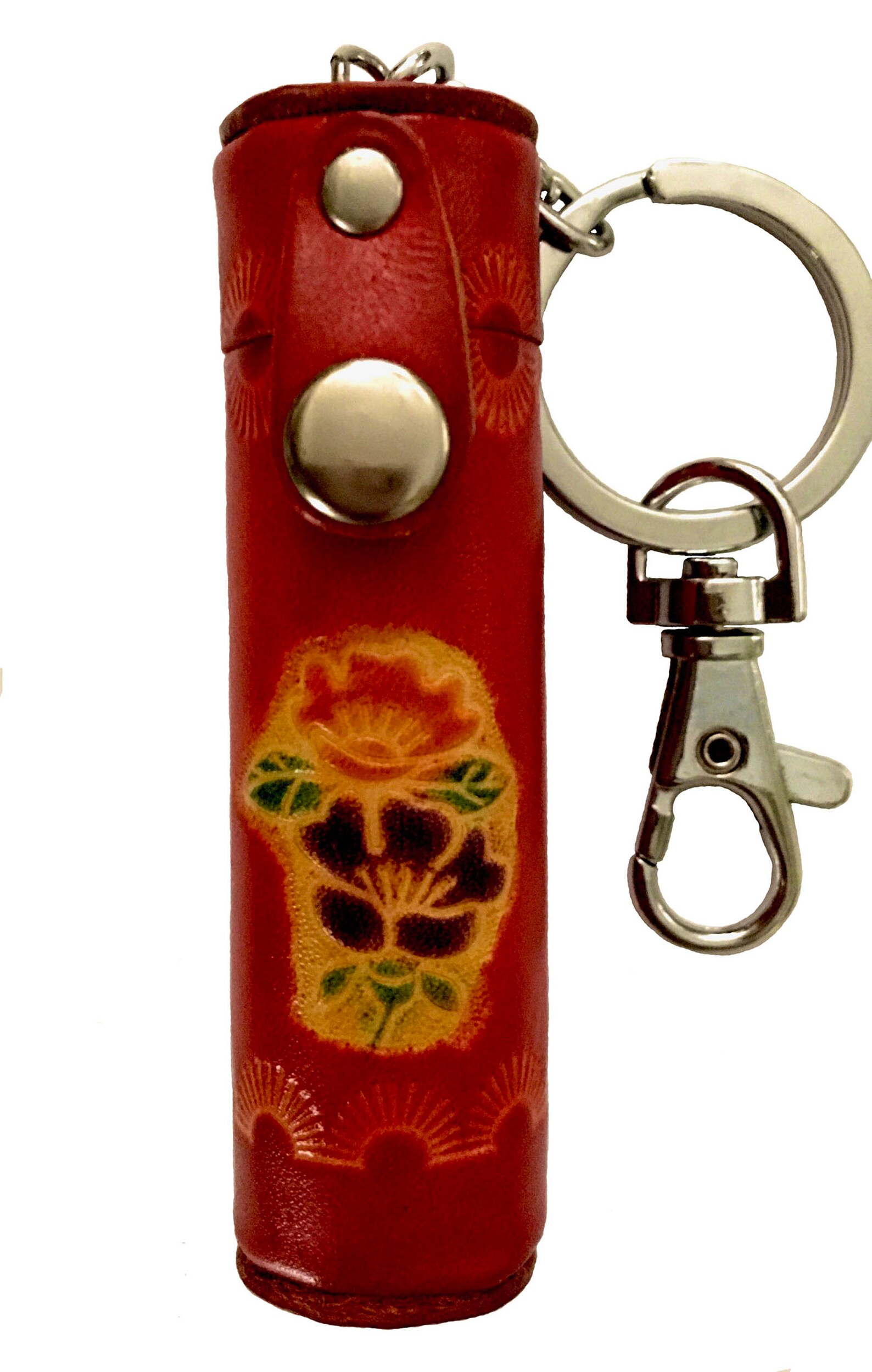 Genuine Leather Chapstick/toothpicks Holder Tube Shape and Etsy