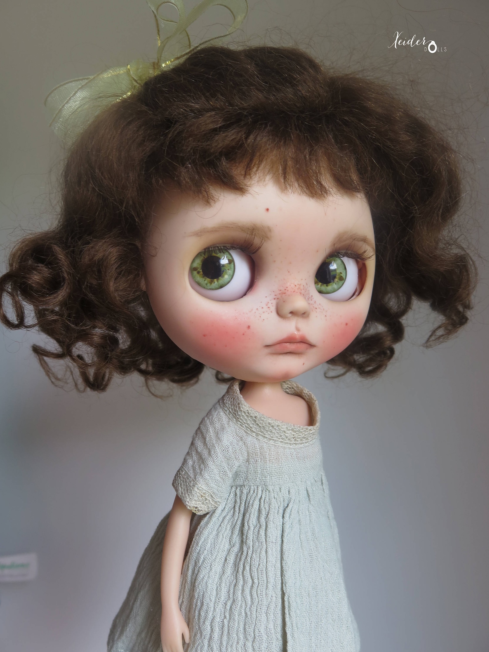 RESERVEDOOAK custom blythe dollart doll Matxalen Etsy