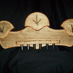 Barn Wood Triple Fan Display