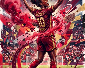 Soccer is Life: The Champions Moment 4 Digital Art