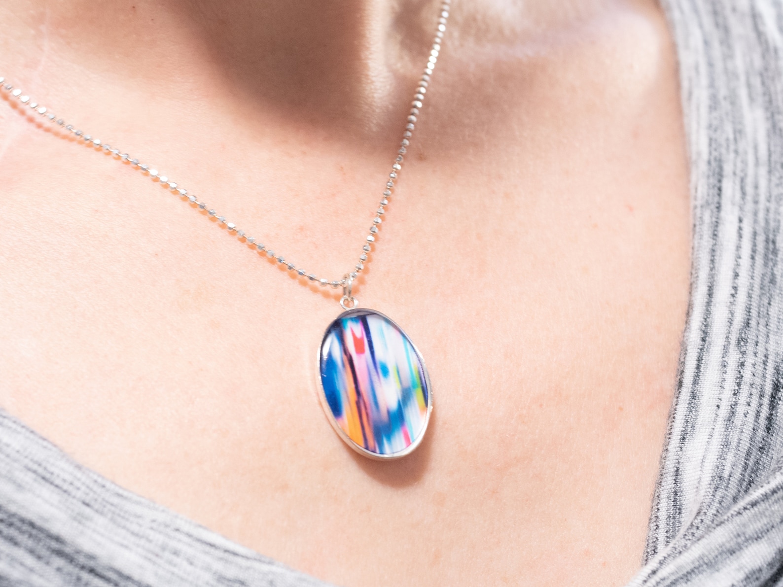 Abstract Seattle Art Pendant Seattle Jewelry Gifts Pendant Etsy