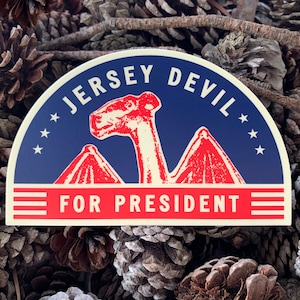 Jersey Devil for President Bumper Sticker