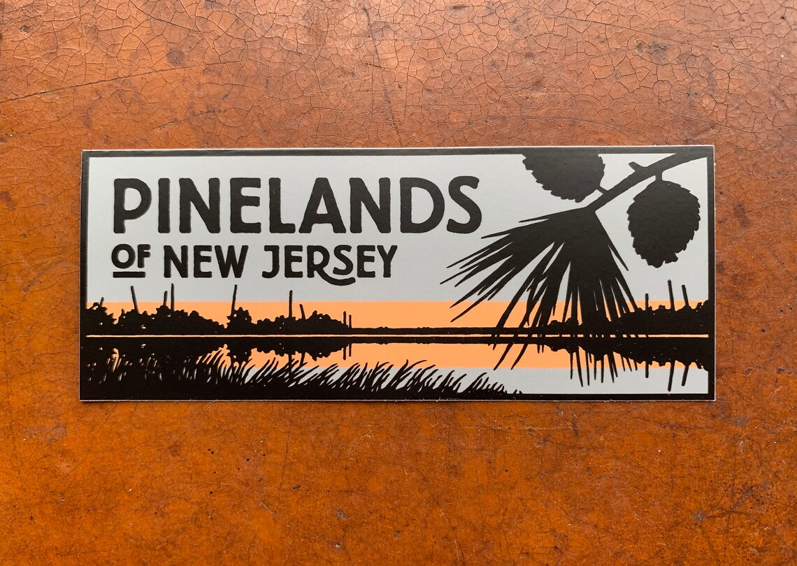 Pinelands of New Jersey Bumper Sticker Etsy
