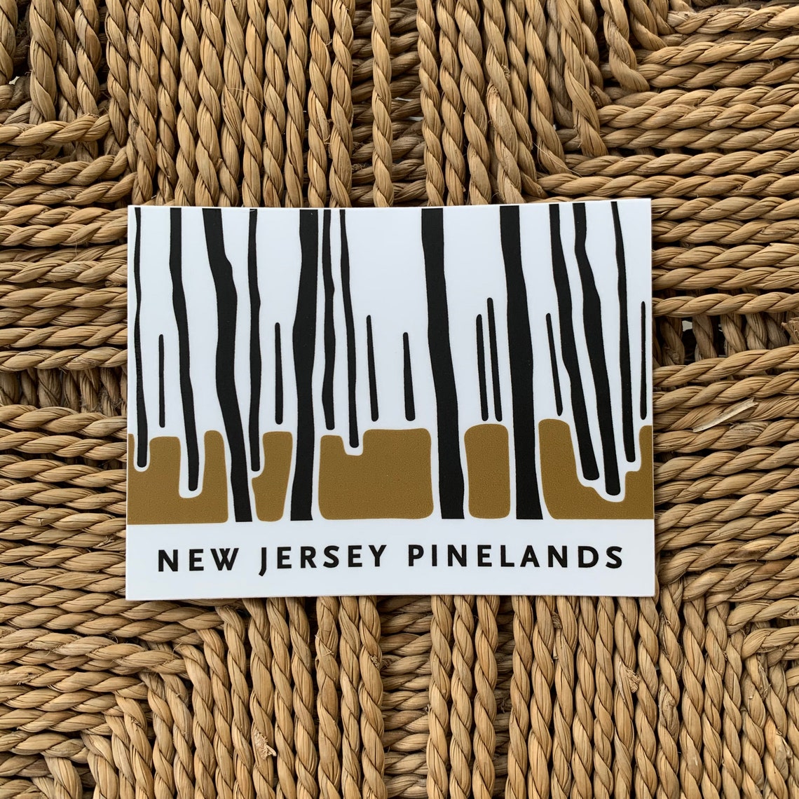 New Jersey Pinelands High Quality Decal / Bumper Sticker Etsy