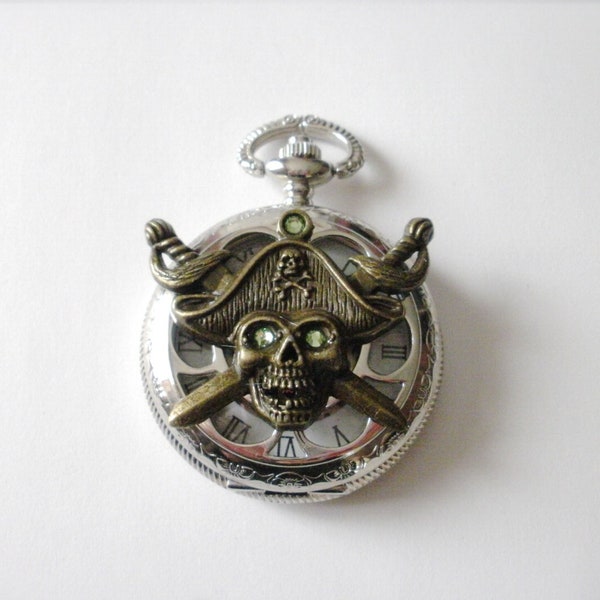 Pirate Pocket Watch Etsy