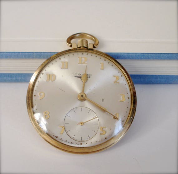Longines Pocket Watch, 17 Jewels Gold 