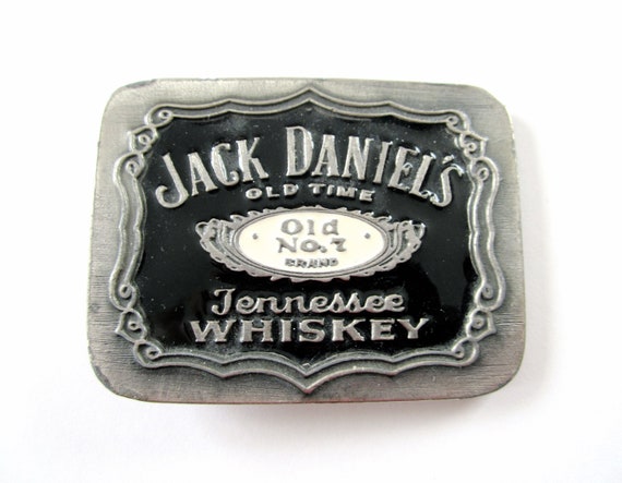 Jack Daniels Belt Buckle, Vintage Jack Daniels Te… - image 2