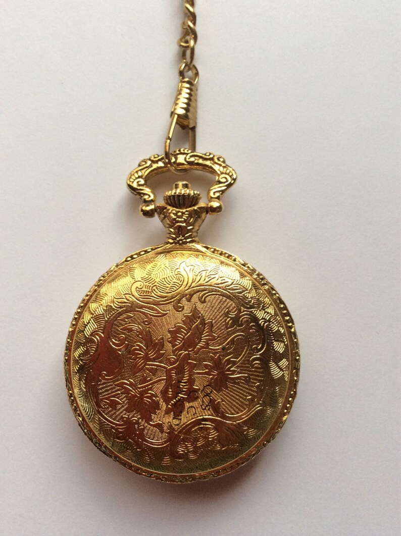 Men's Pocket Watch. Hunter Case Milan Pocket Watch. Stag Etsy