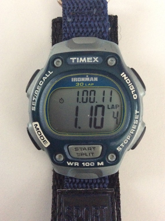 timex ironman indiglo