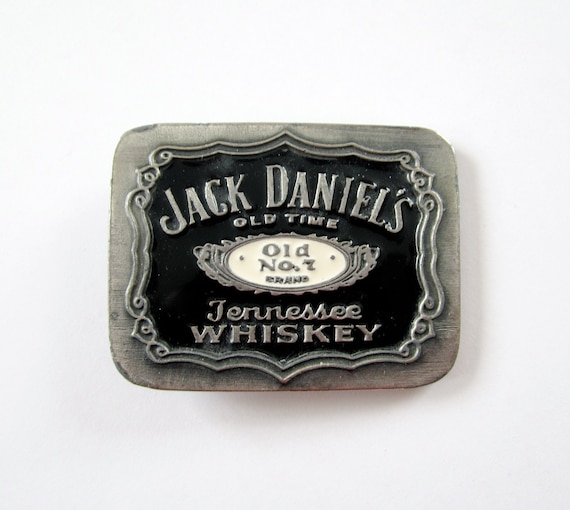 Jack Daniels Belt Buckle, Vintage Jack Daniels Te… - image 1