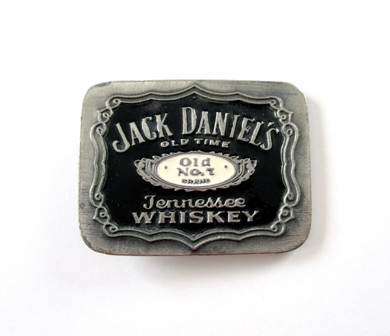 Jack Daniels Belt Buckle, Vintage Jack Daniels Te… - image 4