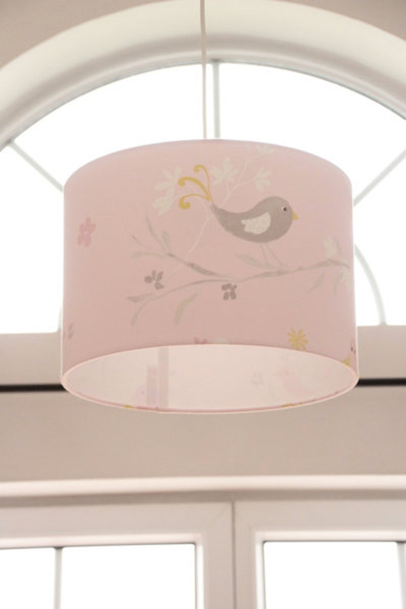 Lamp Shade Pink ca. 23 x 35 image 3