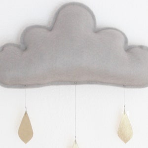 Mobile cloud large grey/gold image 3