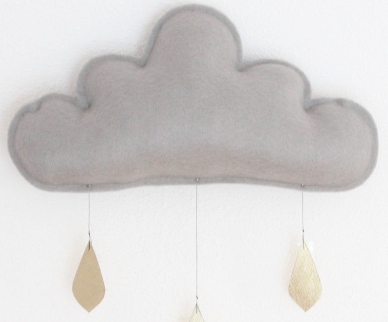 Mobile cloud large grey/gold image 3