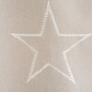 Pillow Cover Embroidered stars 50 x 50 cm image 2