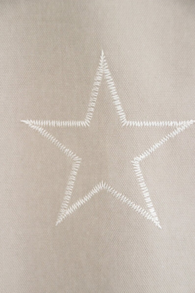 Pillow Cover Embroidered stars 50 x 50 cm image 2