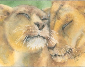 Lion's Embrace