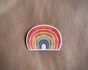 Rainbow // Earth Art Sticker