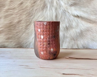 Wild Clay Heirloom Corn Cup // Pit Fire Pottery