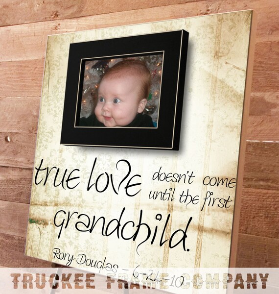 Items similar to Grandparents Gifts, Personalized Picture Frame, New Grandparents, First