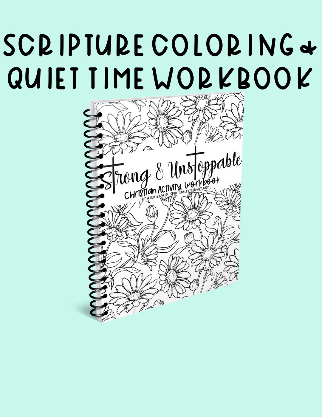 DIGITAL Creative Christian Quiet Time Workbook Etsy
