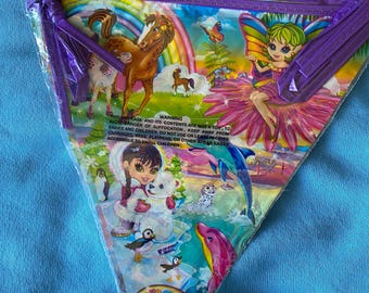 Lisa Frank Party Birthday Banner