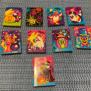 DISCOUNTED Vintage Lisa Frank Halloween Stickers