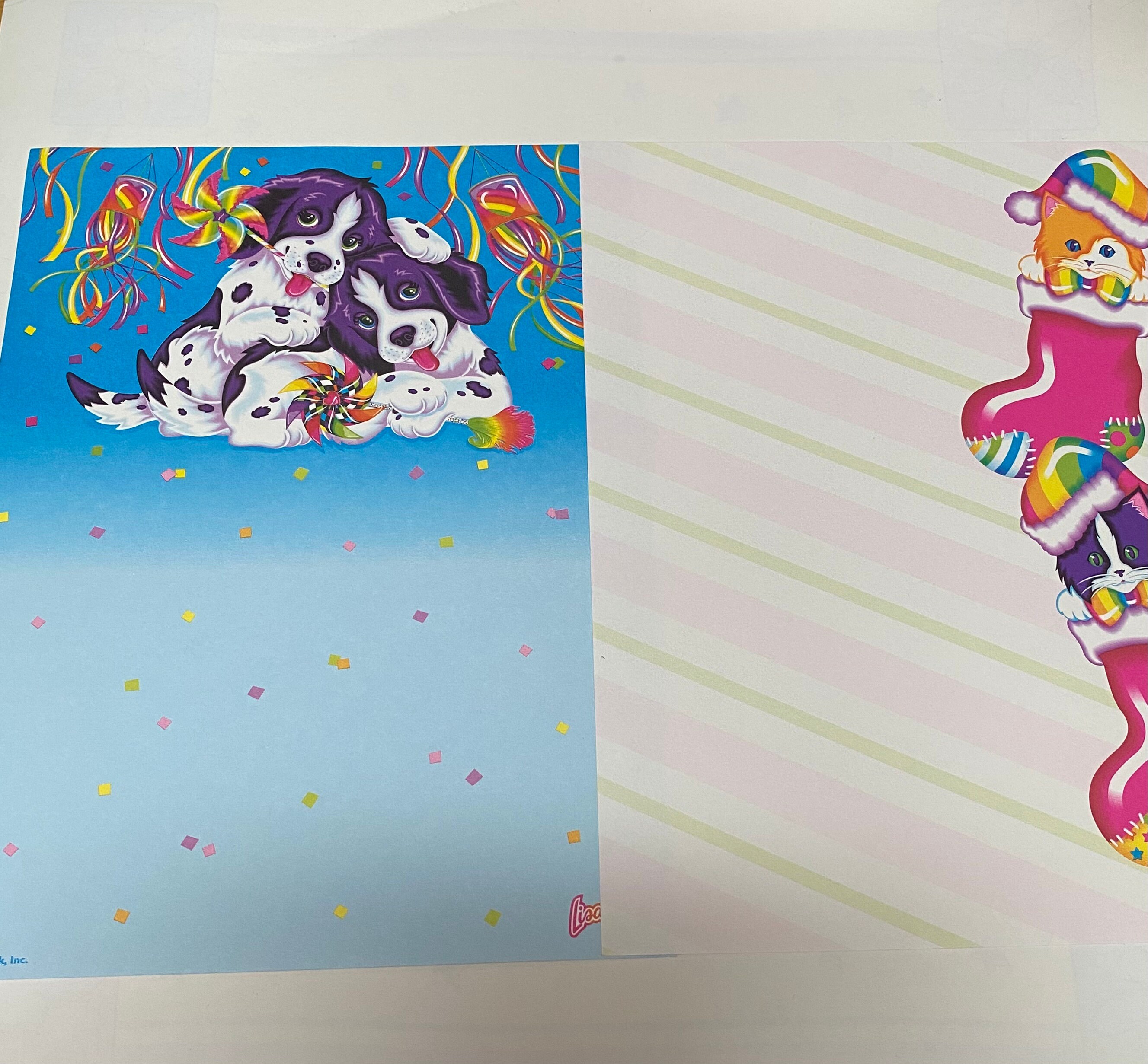 Vintage Lisa Frank Stationery Writing Sheets - Etsy