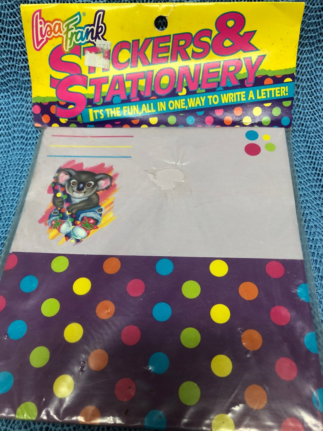 Vintage Lisa Frank Stickers & Stationery Sealed Package Etsy
