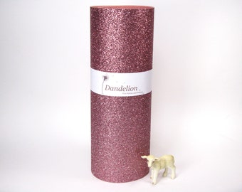 Glittery Rhodonite Felt- 100% Merino Wool Felt- 9.5" x 12"